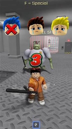 Roblox - 99999IQ vs BARRY ALIEN PRISON RUN #roblox #shorts