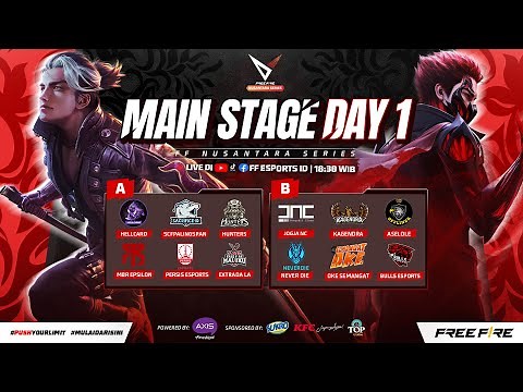 Free Fire Nusantara Series - Main Stage Day 1