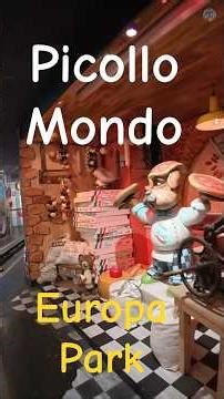 Picollo Mondo toller Darkride durch Venedig, Pisa, Florenz Europa Park Italien