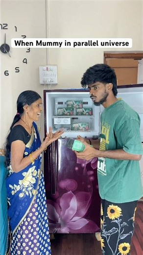 When mummy in parallel universe | #shorts