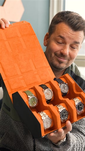 Keep your watches safe and organized with the Hexagon Watch Box ⌚ Designed for trips away and home storage. The Watch Box will store your watches safely and securely. ⌚ Used by thousands of collectors 🔥 Sold out 3x in 2024 ✅ 45-Day Money Back Guarantee ✅ Made with Genuine Leather Save up to 30% today! | DailyWatch