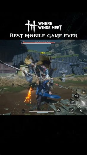 Best Mobile Game Ever? Where Winds Meet Gameplay 🔥 #wherewindsmeet #gamerlife #shorts