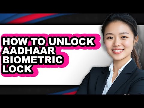 How to Unlock Aadhaar Biometric Lock (updated)