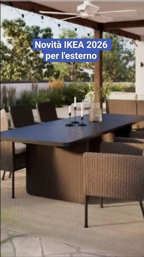 Novità Ikea 2026 per l'Esterno | Balcone, Giardino e Terrazzo