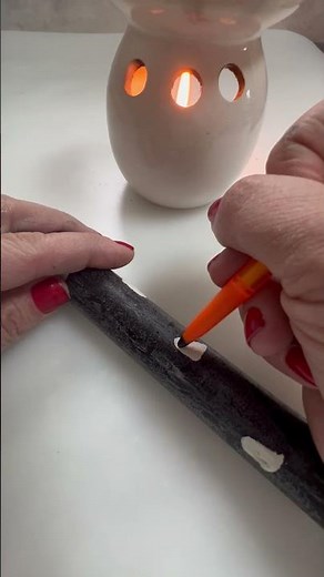 DIY Anthropologie Ghost Candles 👻