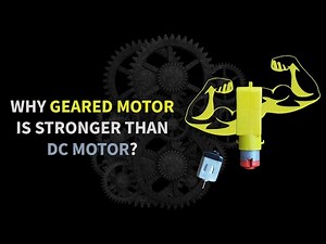 What is a Geared Motor? | DC motor Vs BO motor | What is Torque? | Havi Robotics