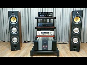 Krell Ksa 100 High End Audiophile Amplifier and Bowers & Wilkins 604 S3 ,Test Audio Jazz Trio
