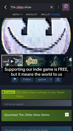 Support indies! The Zibbo Show #fyp #youtubeshorts #gaming #shorts #balatro