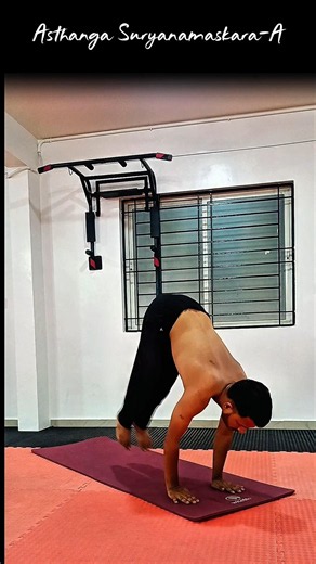 ☀️ Ashtanga Surya Namaskara-A | Powerful Yoga Flow #yoga #asthangayoga #vinyasa