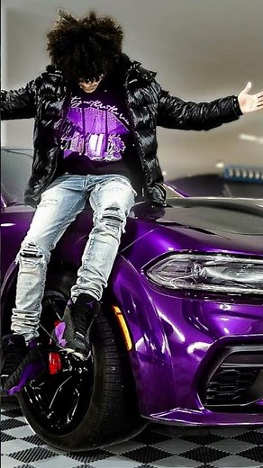 SRT LEN purple torch