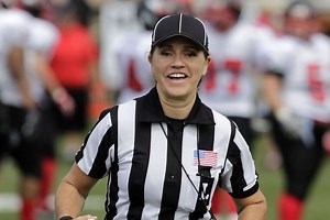 Who is Amanda Sauer? XFL referee makes history as first publicly out football official