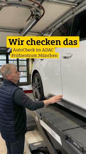 AutoCheck im ADAC Prüfzentrum München ✅ #adacsüdbayern #adac #südbayern