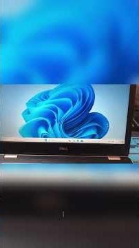 How I formatted this Dell laptop with Windows 11 #windows #hometech #microsoft