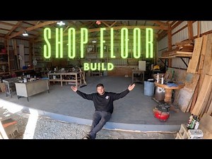 Pole Barn Floor Build | Workshop Expansion - Framing a Floor