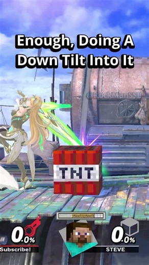 NEW MYTHRA TNT COUNTERS! - Cool Interactions With Every Character VS Steve- Part 80 (Mythra) #gaming