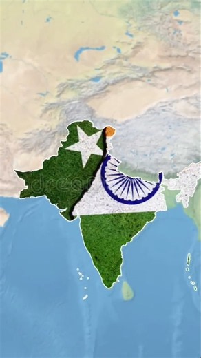 What If India 🇮🇳 & Pakistan 🇵🇰 Became One Country? 😱🌍 | The World’s Power Balance Changes! #shorts