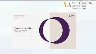 IMI PLC FY25 Private Investor Webinar