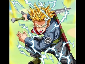 SSJ3 Goku vs Perfect SSJ2 Trunks