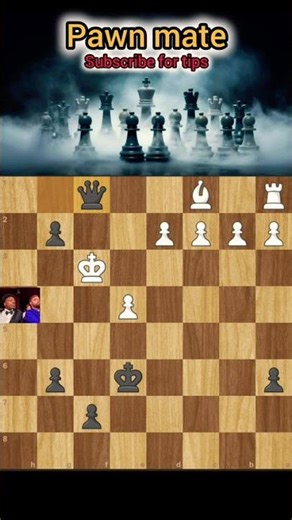 Pawn mate #chess #guide #4step #trending #checkmate