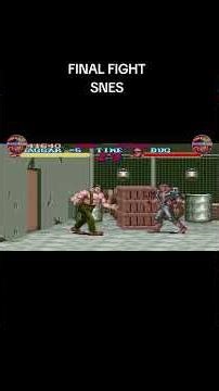 FINAL FIGHT SNES #retrogaming #retro #snes