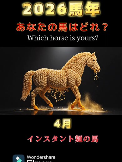 2026年の馬年を祝おう！あなたの馬はどれ？