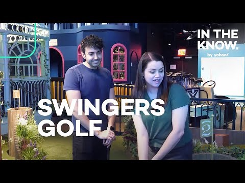 In The Know tours the new Swingers Golf Club with Co-CEO & Co-Founder Matt Grech-Smith!
