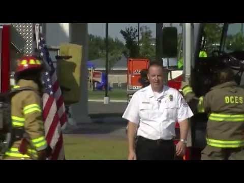 ISO Fire video in Onslow County. Haws Run water shuttle exercise.