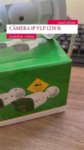 CÂMERA IP VLP 1230 B BULLET Intelbras