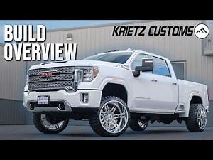 BUILD OVERVIEW: 2020 GMC Sierra 2500 | 2 Inch Cognito Leveling Kit, 24X14 Hostile Forged Atomic