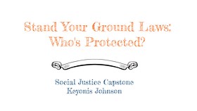 Social Justice Capstone