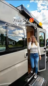 Free RV 🎁 Check comments 👇 #CamperGiveaway #WinACamper #FreeRV #USAContest #RVLife #VanLife #Sweepstakes | RVs Campers & Much More