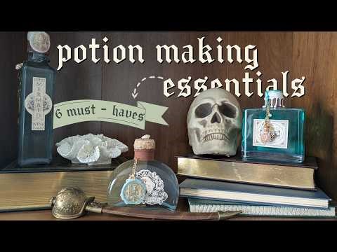 Potion Making for Beginners: Bottles, Labels, and More