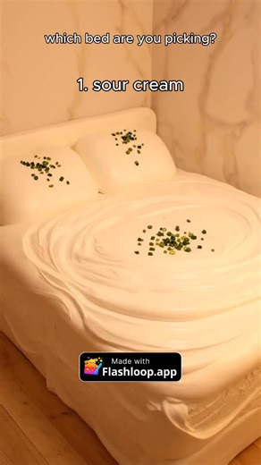 ASMRune | Code, Calm & Creativity on Instagram: "Part 1 | Which bed are you choosing? 🛏️✨ Some look cozy, some look… suspiciously soft. 👀 Would you go for the cloud bed, the jelly mattress, or the one that breathes? 😴 Your choice = your dreams (or nightmares). #asmr #aiasmr #satisfyingvideos #oddlysatisfying #visualasmr #dreambed #chooseone #bedroomaesthetic #aivideo #surrealasmr #relaxingcontent #flashvam"