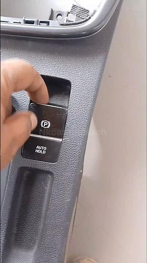 electronic 🧑‍🔧 parking brake switch replacement/EPB/auto hold switch replace #brake #switch#shorts