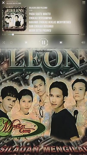 Balasan janji palsumu | #leon #lirik #lagu #karaoke #slowrockmalaysia #nostalgia90an #rockkapakjiwang #jiwang90an #jiwang #malaysia #tiktokmalaysia #foryoupage #fyp #4u #viraltiktok