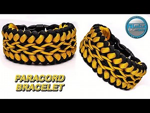 How to Make a Paracord Bracelet Sanctified Webbed Endless Falls Knot Tutorial
