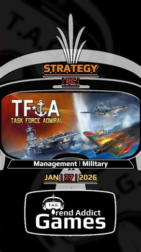 • Task Force Admiral - Vol.1: American Carrier Battles • Strategy | Management | Military / PC