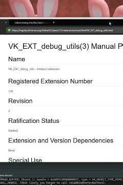 Validation Layers no Vulkan? #shorts