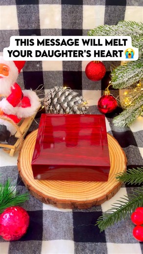 The toys under the tree won’t matter in 10 years… but this moment will. 凉 Give your daughter a Christmas gift she’ll still remember as an adult – a necklace and message card that tells her exactly how much she means to you.  | Diamond Love | Facebook