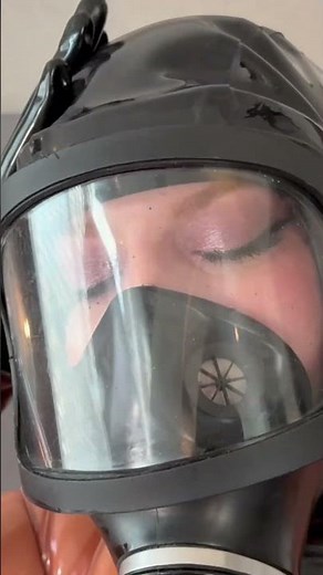 Zoe in Latex Armbinder Part 1