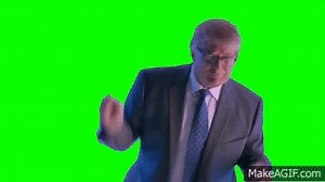 Donald Trump - Green Screen Dancing on Make a GIF