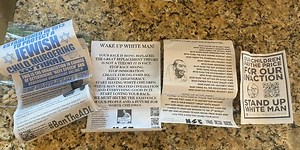 Antisemitic and white supremacist flyers are appearing all over these communities, officials say
