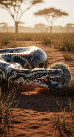 Python Learns Why You Don’t Mess With a Fierce Rattlesnake #python #coding #wildlife