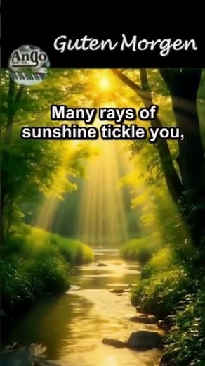 ♫🌟 Guten Morgen Sonnenschein ♫ - Good morning sunshine – Song / Lied