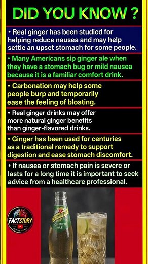 Why Do So Many People Drink Ginger Ale When They Feel Sick