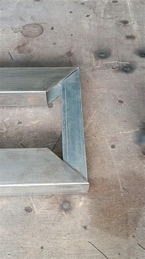 nice tricks corner connections with different sizes of square tube #tips #tricks #ideas #diy