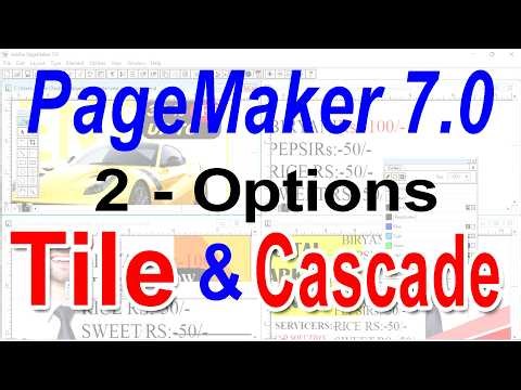 Adobe PageMaker 7.0 Tutorial | Title & Cascade Options Explained (Beginner to Pro Guide)
