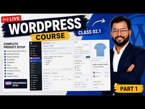 WooCommerce Full Course 2026 | Install Plugin, Setup & Add Products in WordPress #tech