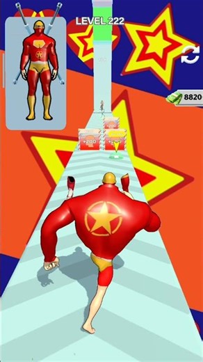 Build A Superhero Run level - 222 #shorts #ytshorts #shortvideo #gaming #games