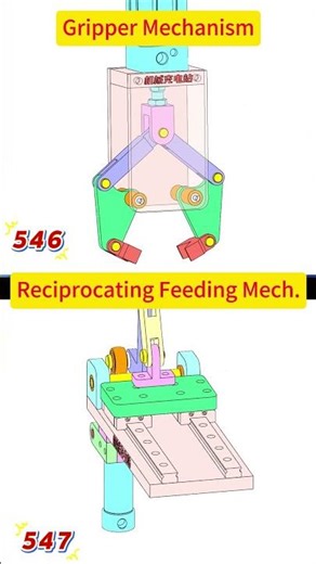 30Gripper Mechanism+Reciprocating Feeding Mechanis